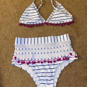 High waisted bikini